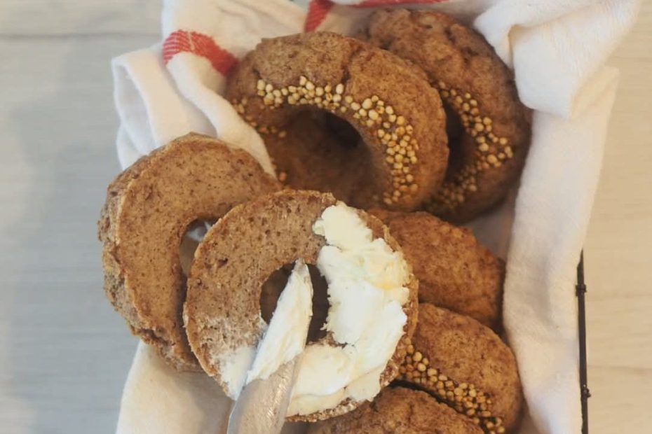 Barna, kovászos hamis (nem főtt) bagel - Horváth Judit receptje